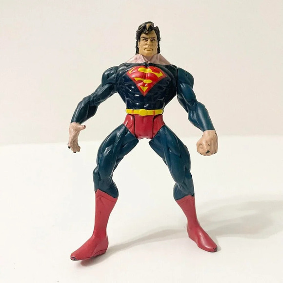 Vintage 1996 DC Comics Superman Action Figure 5 Inch Tall - Picture 1 of 16